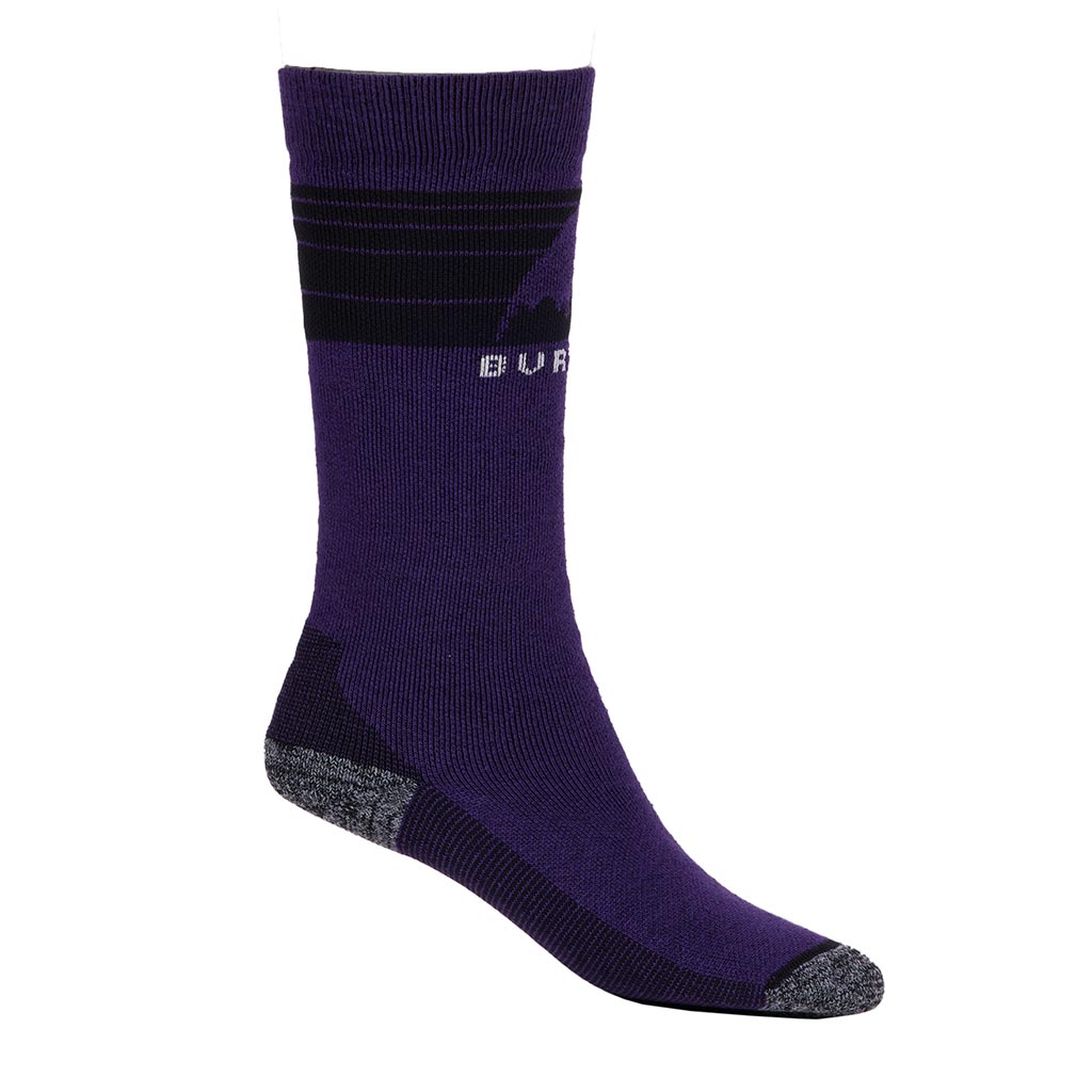 Burton 2025 Kids Emblem Midweight Socks - Imperial Purple