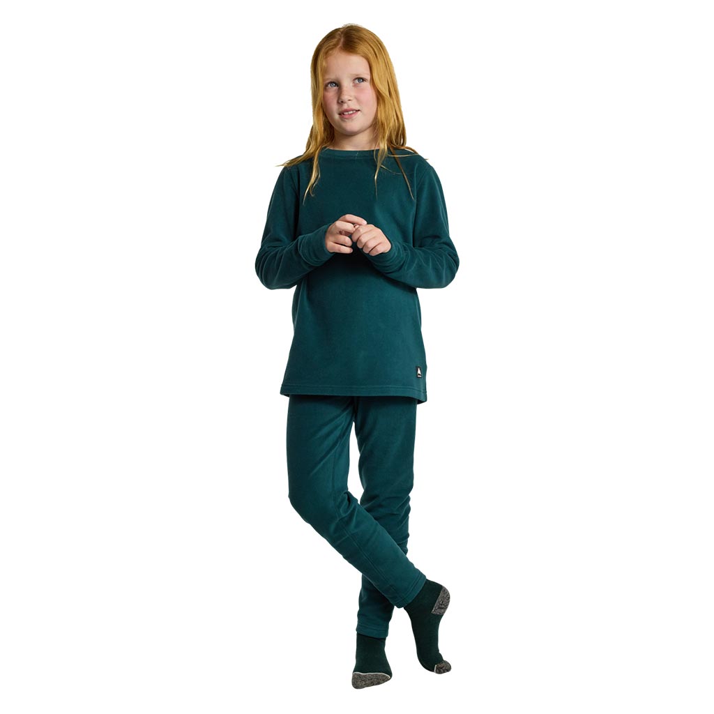 Burton 2025 Kids Heavyweight Fleece Set - Deep Emerald