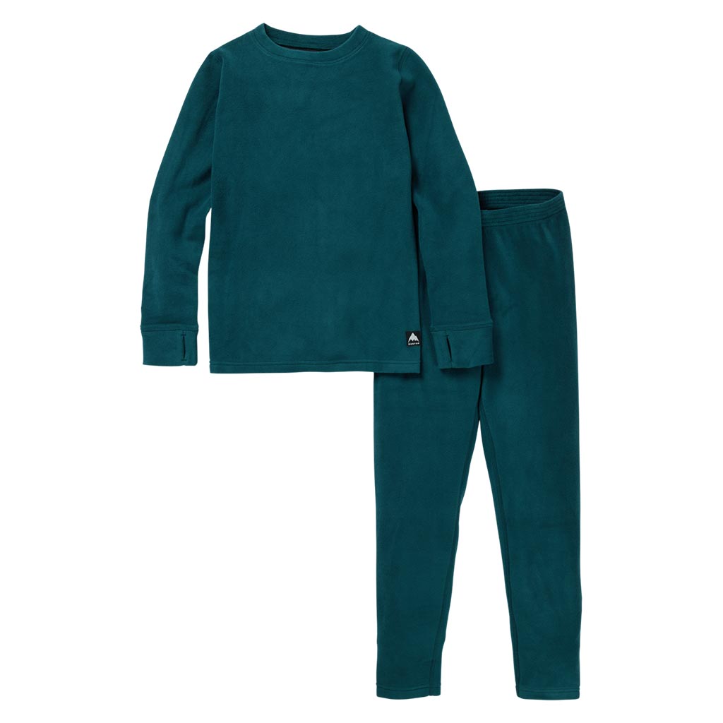 Burton 2025 Kids Heavyweight Fleece Set - Deep Emerald