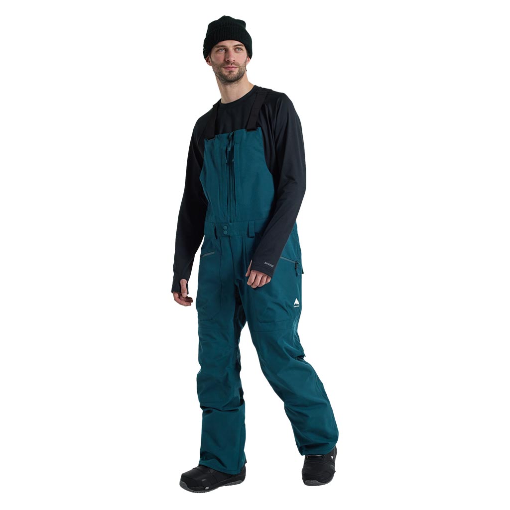 Burton 2025 Reserve Bib - Deep Emerald