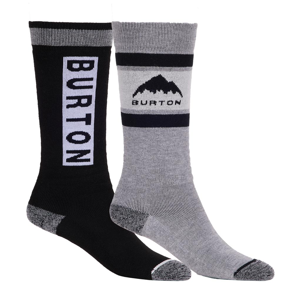 Burton Kids Weekend Sock 2 Pack - True Black