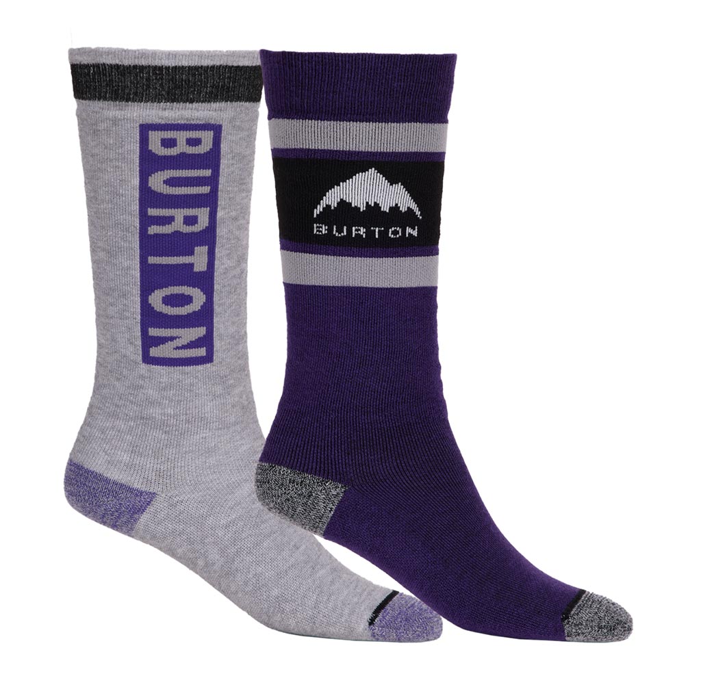 Burton Kids Weekend Socks 2-Pack - Imperial Purple