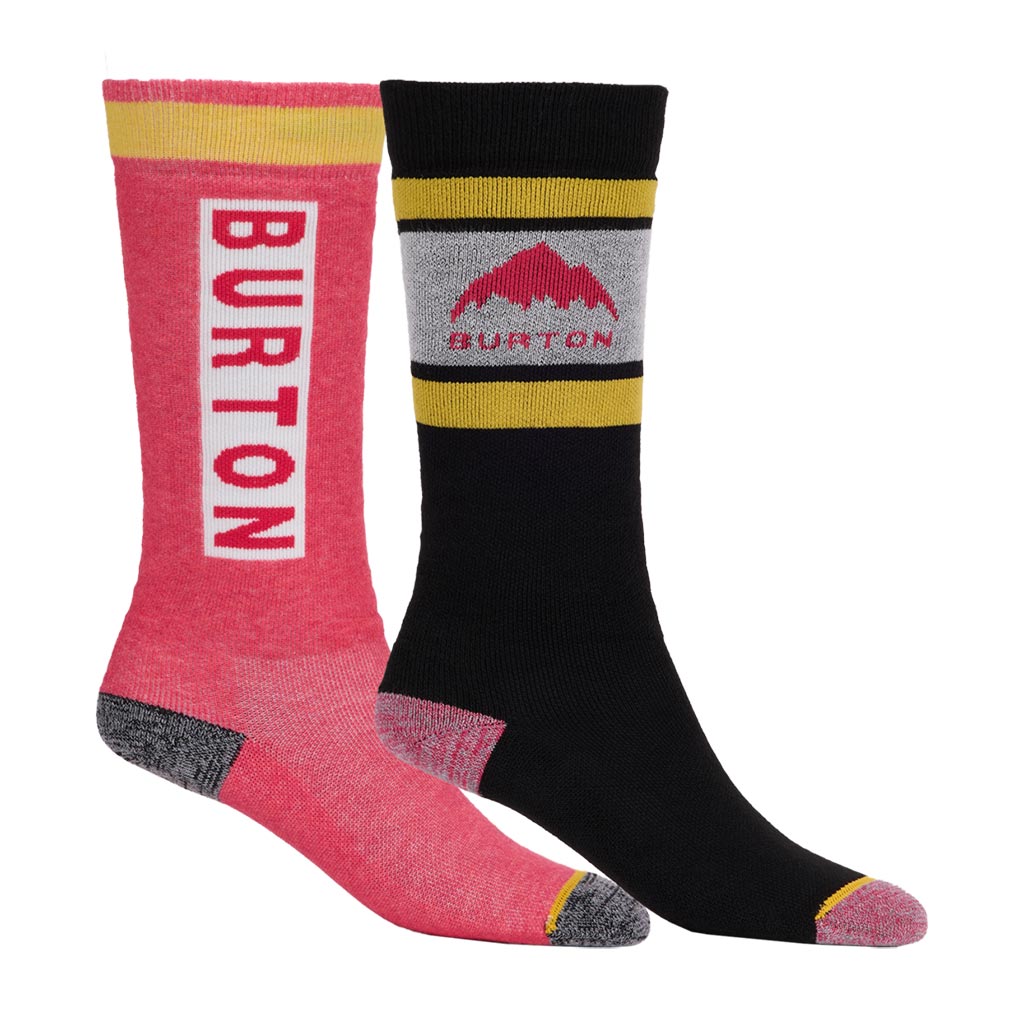 Burton Kids Weekend Socks 2-Pack - Azalea Pink