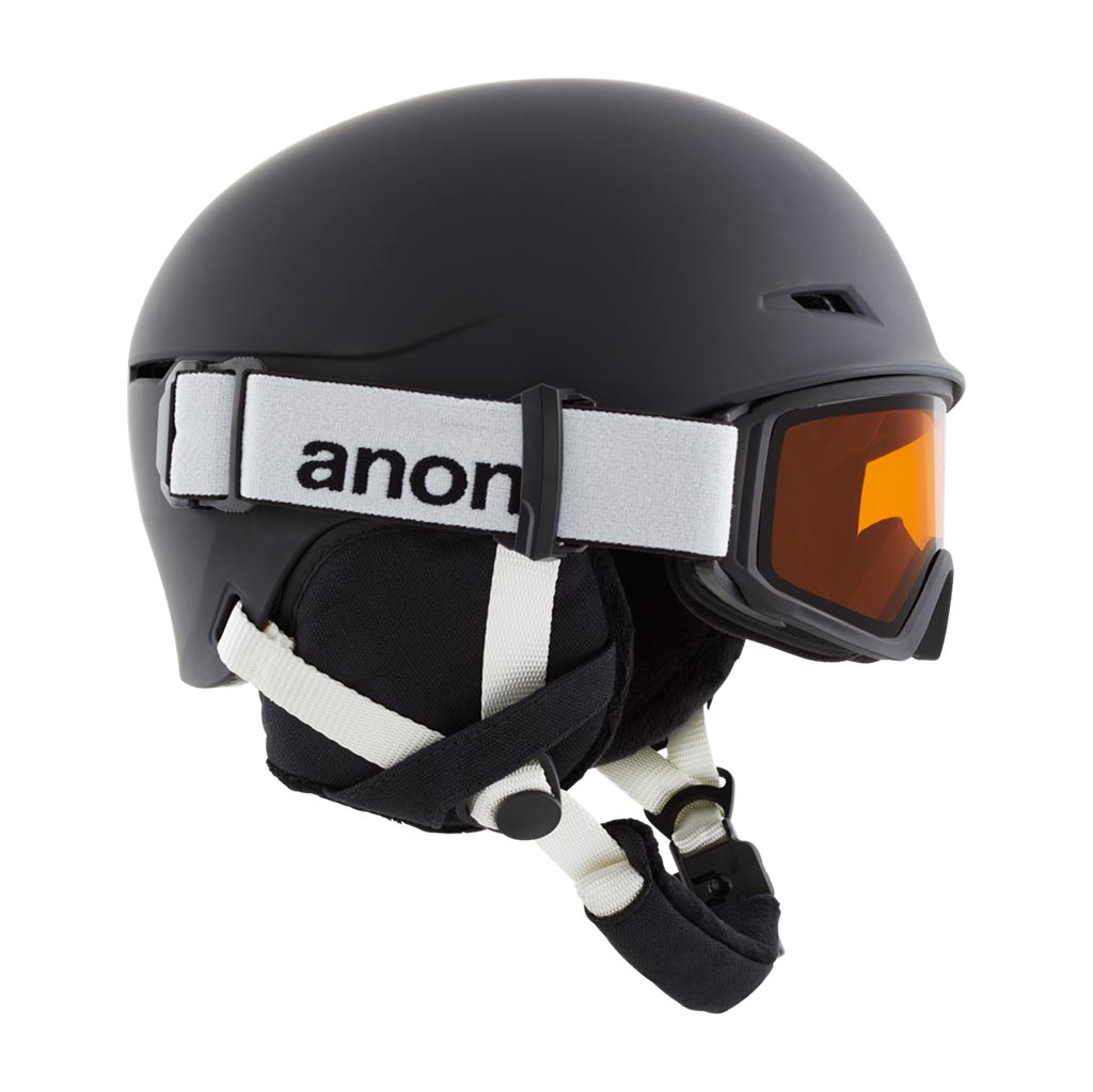 Anon 2025 Define Kids Helmet/Goggle - Black