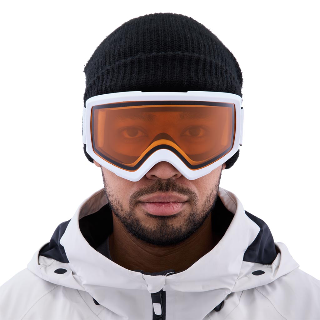 Anon Helix 2.0 Goggle - White/Amber