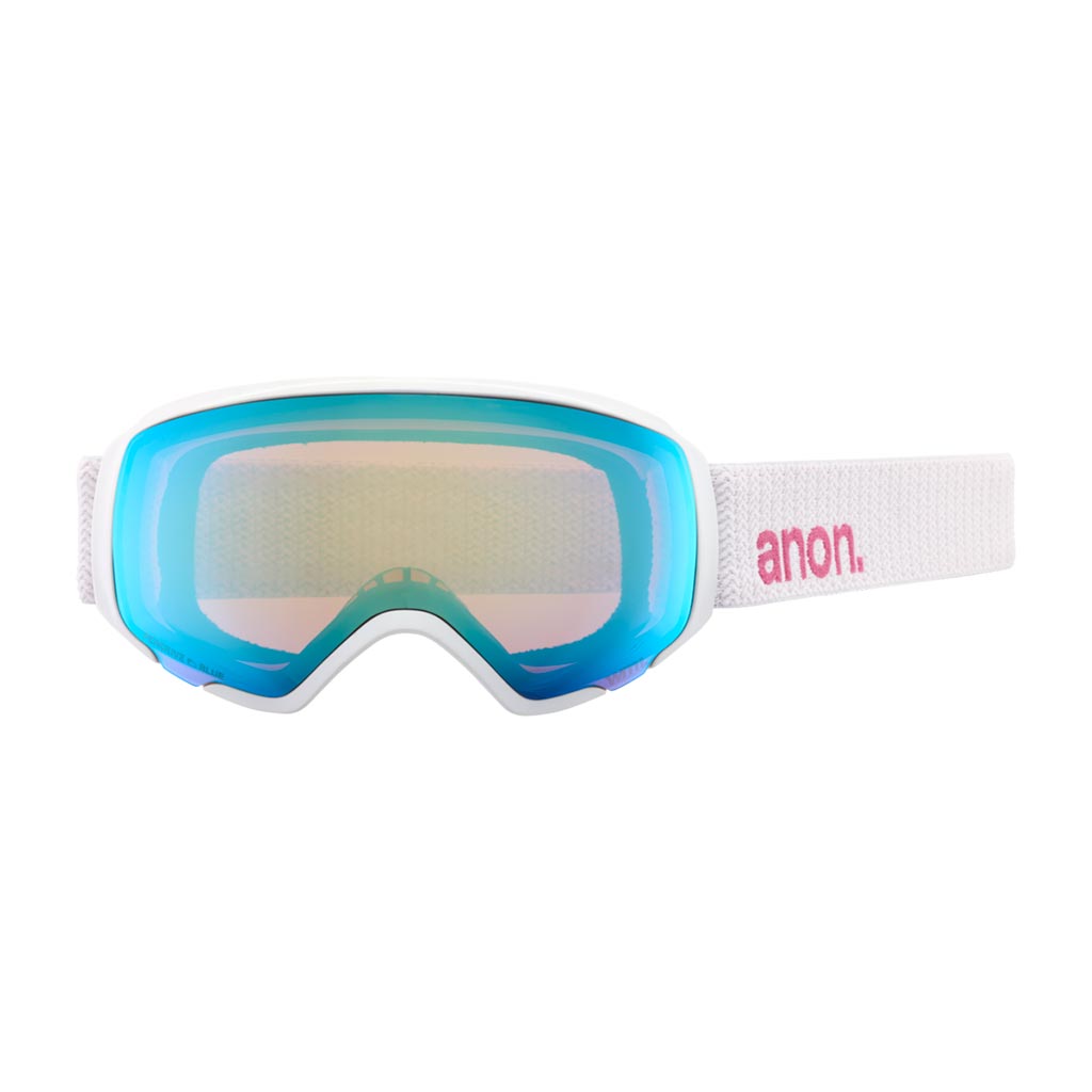 Anon WM1 MFI Goggle + Extra Lens - White/Cloudy Pink