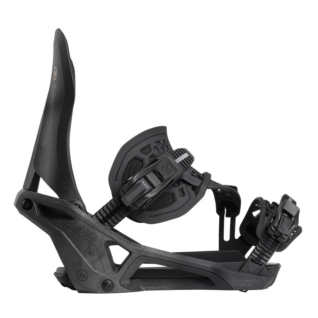 Nidecker Carbon Supermatic Bindings - Black