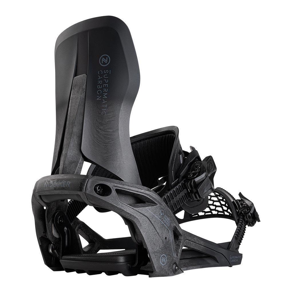 Nidecker Carbon Supermatic Bindings - Black