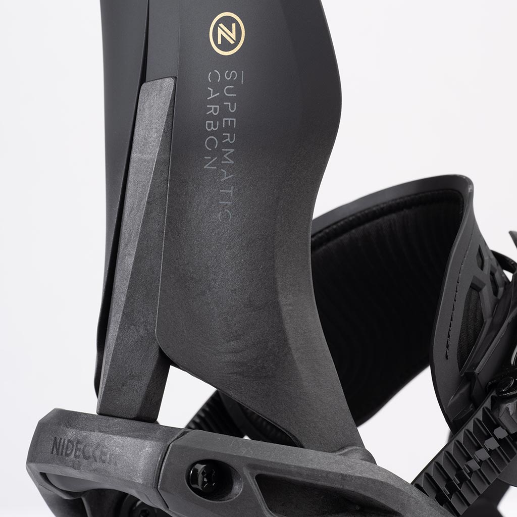 Nidecker Carbon Supermatic Bindings - Black