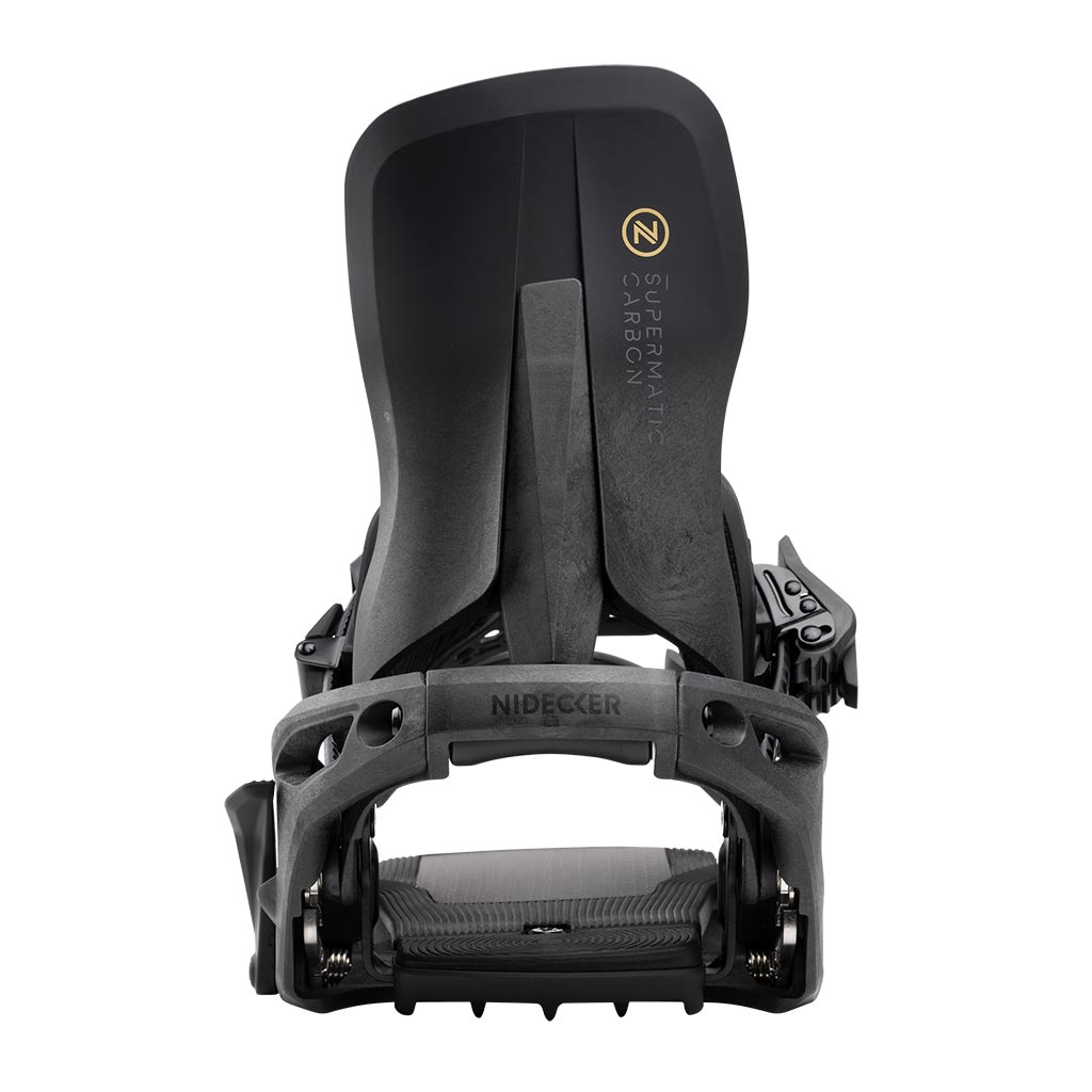 Nidecker Carbon Supermatic Bindings - Black