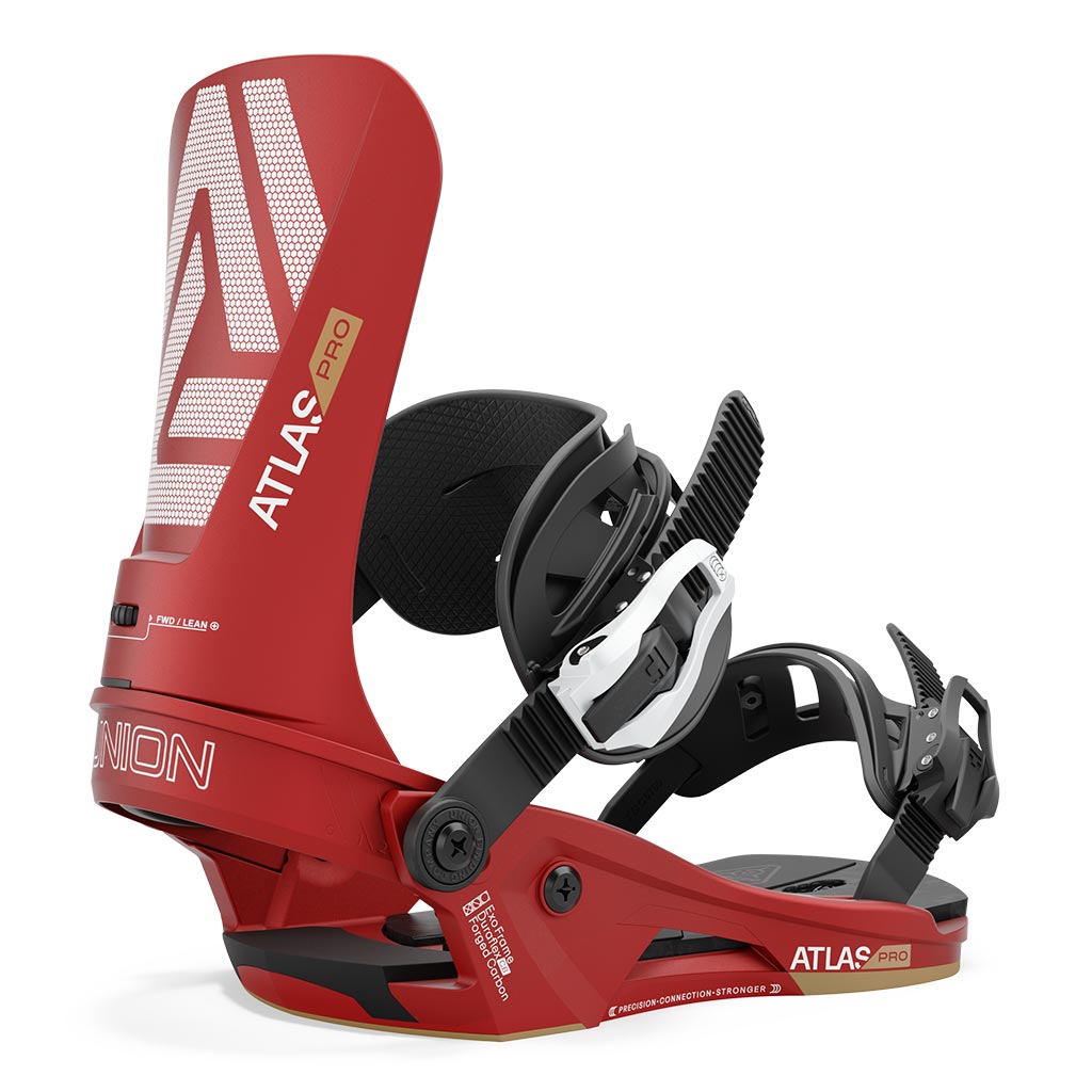 Union 2025 Atlas Pro Bindings - Metallic Red