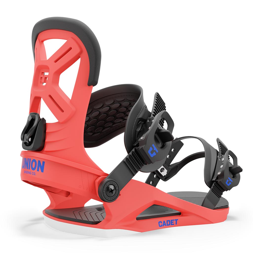 Union 2025 Cadet Kids Bindings - Red