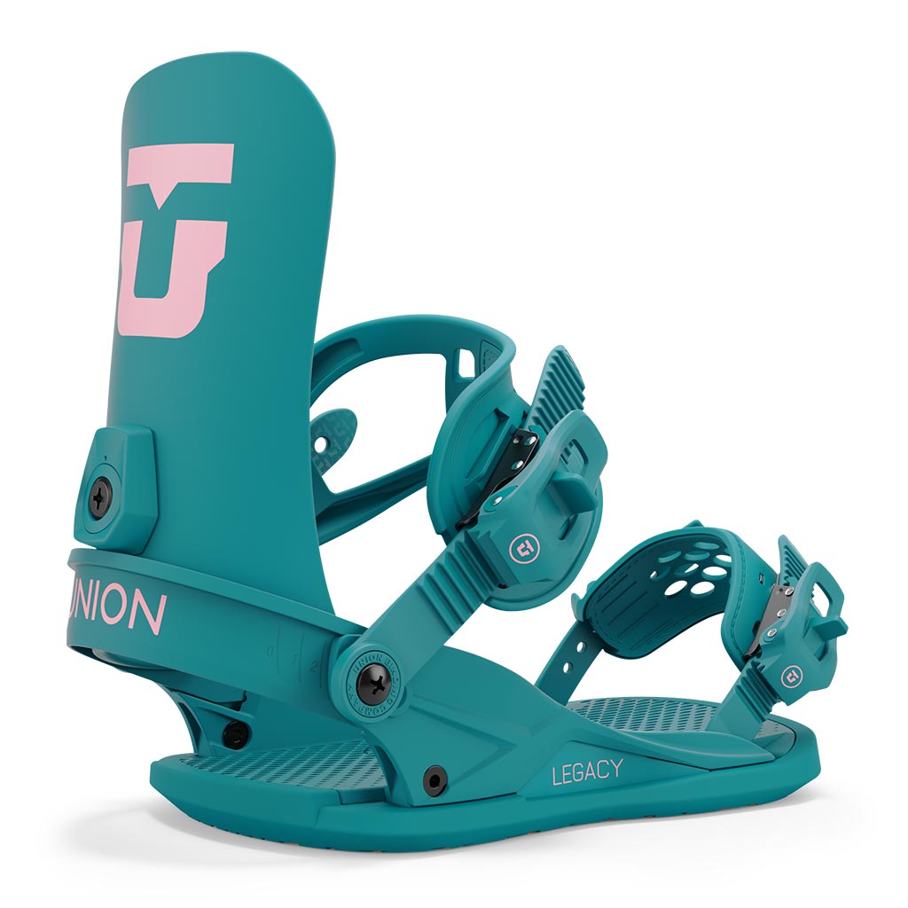 Union 2025 Womens Legacy Bindings - Teal - Medium