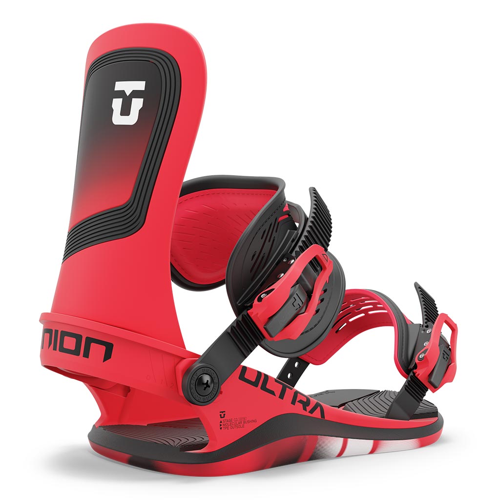 Union 2025 Ultra Bindings - Hot Red