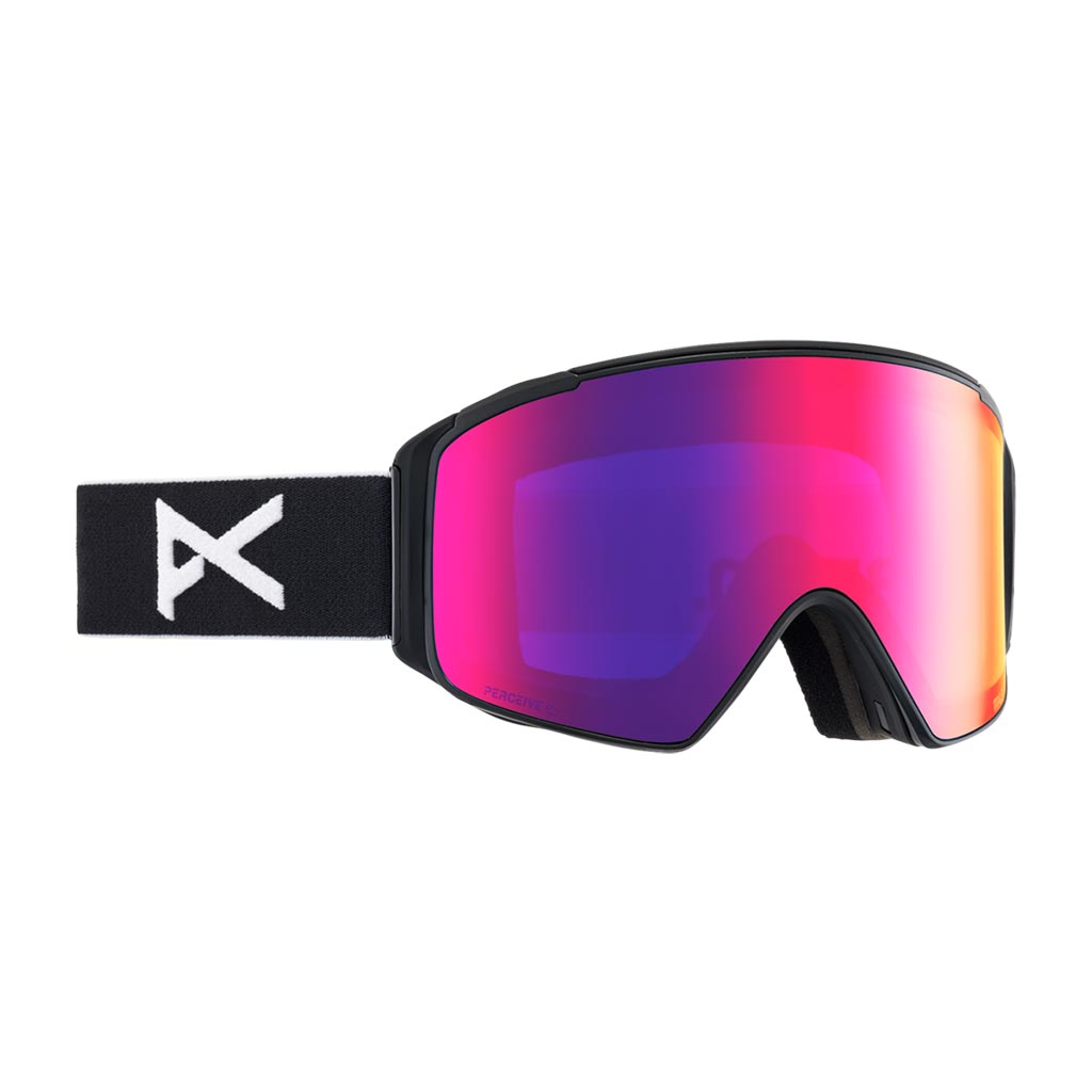 Anon M4 Cylindrical Goggle - Black/Sun Red