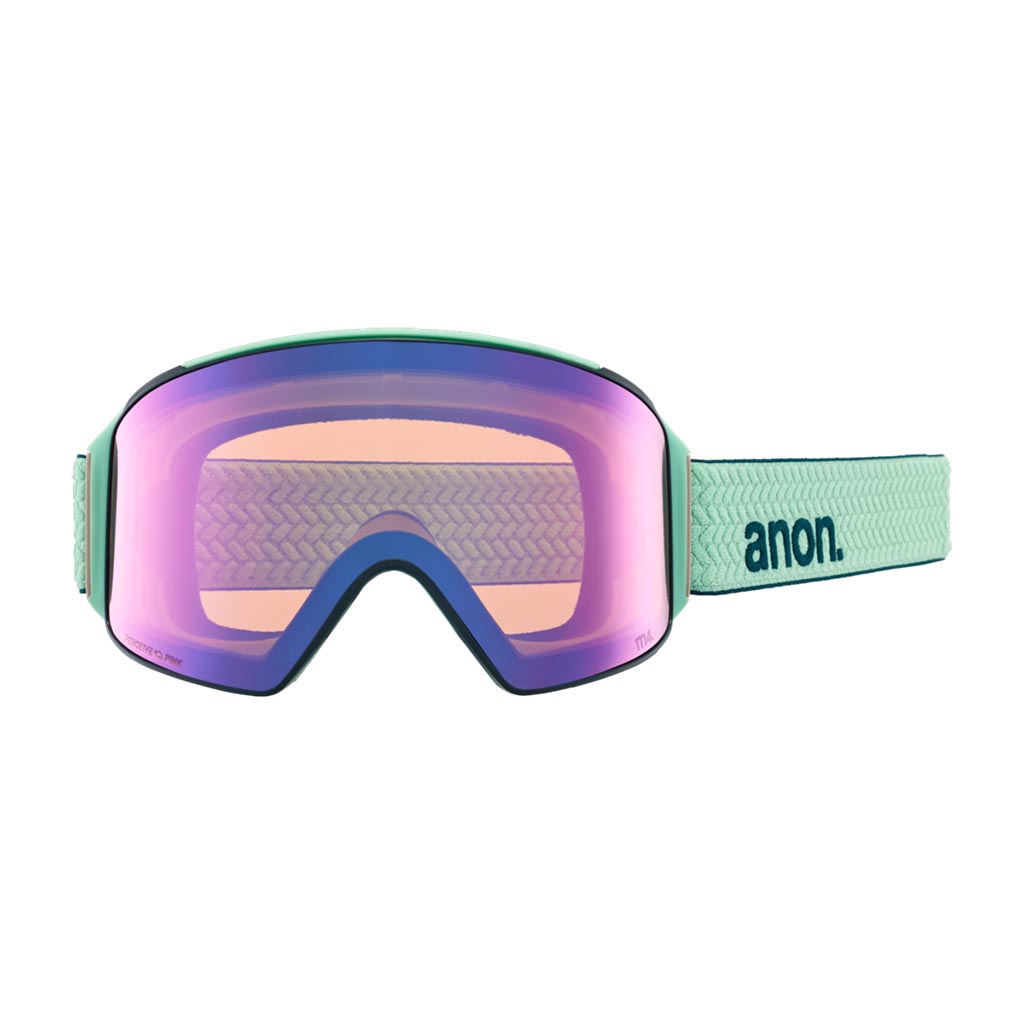 Anon 2025 M4 Cylindrical Goggle - Powdermint/Variable Green