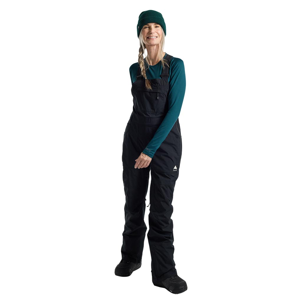 Burton 2025 Womens Gore Avalon Bib Pant - True Black