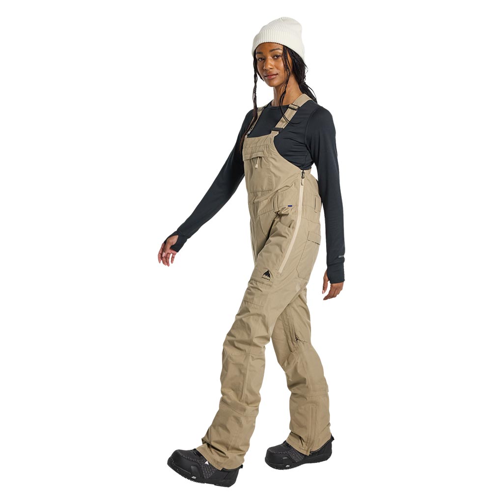 Burton 2025 Womens Gore Avalon Bib Pant - Summit Taupe