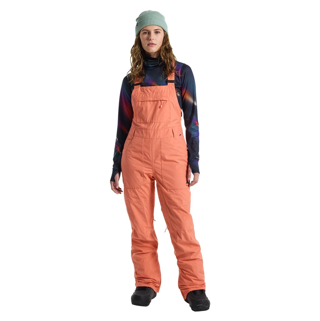 Burton 2025 Womens Gore Avalon Bib Pant - Peach Echo