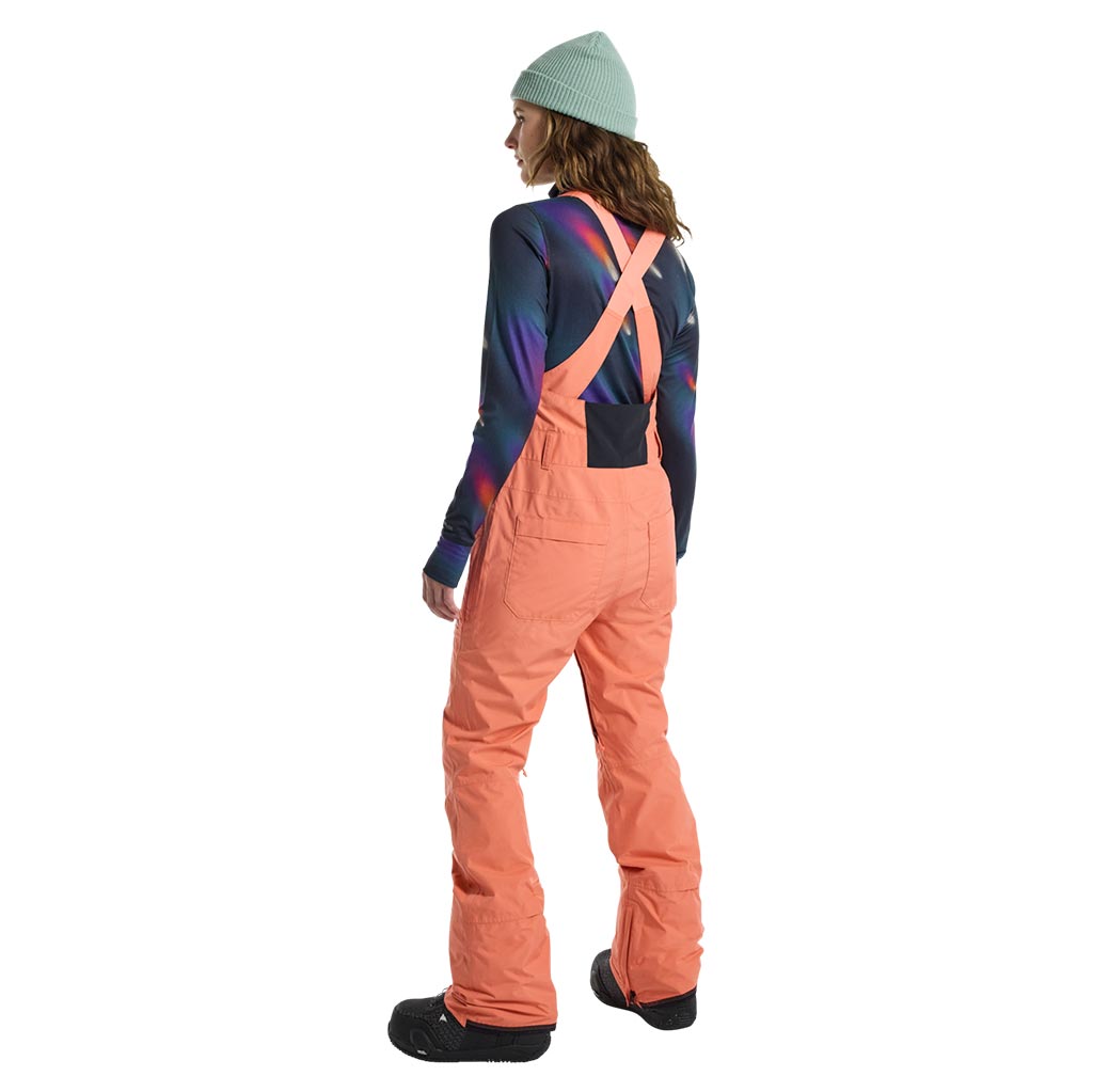 Burton 2025 Womens Gore Avalon Bib Pant - Peach Echo