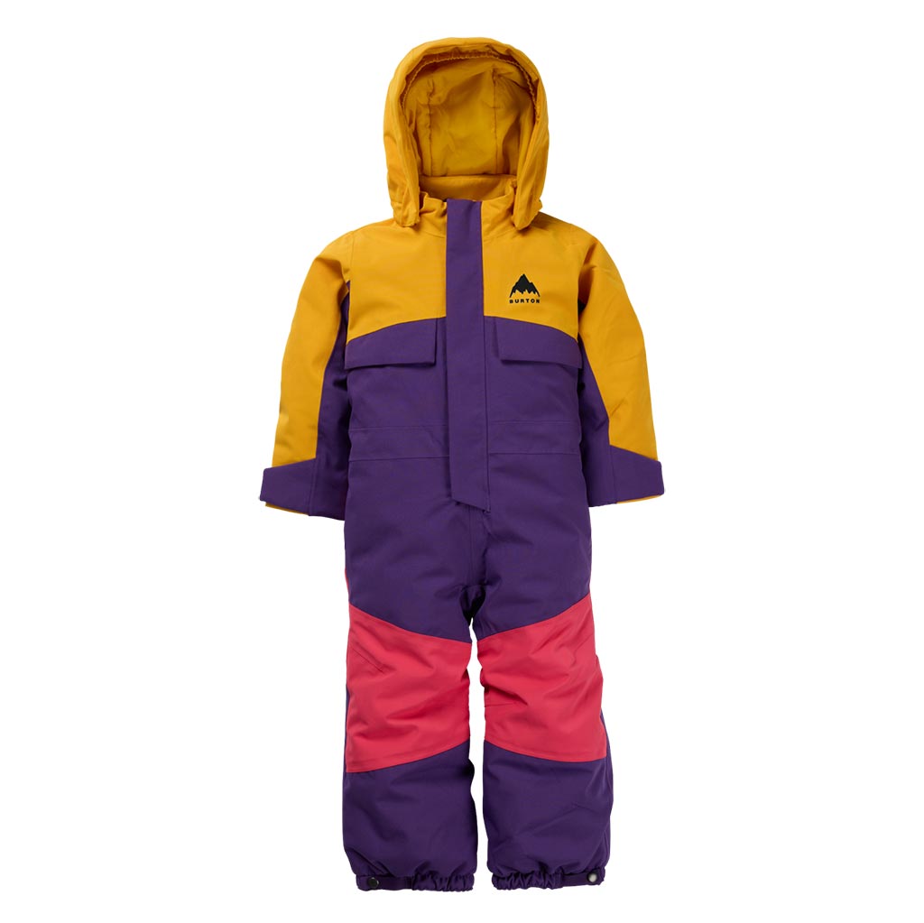 Burton 2025 Toddler One Piece Suit - Goldenrod/Imperial Purple