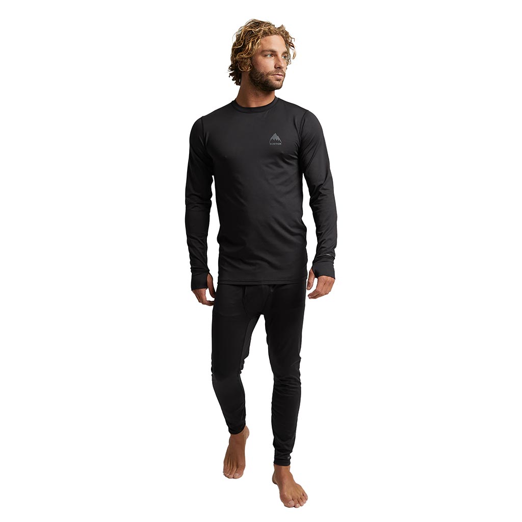 Burton Lightweight X Thermal Crew - True Black