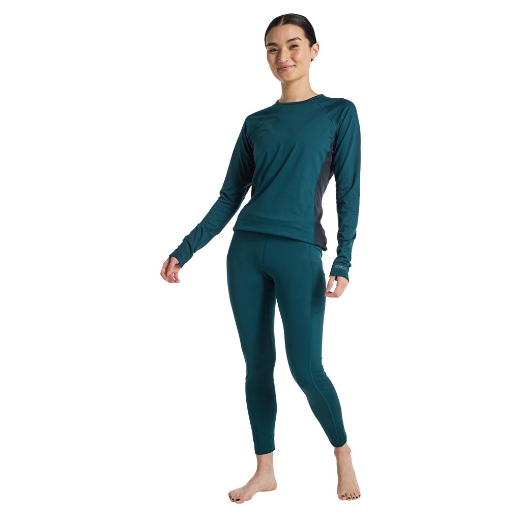 Burton 2025 Womens Midweight X Thermal Pant - Deep Emerald