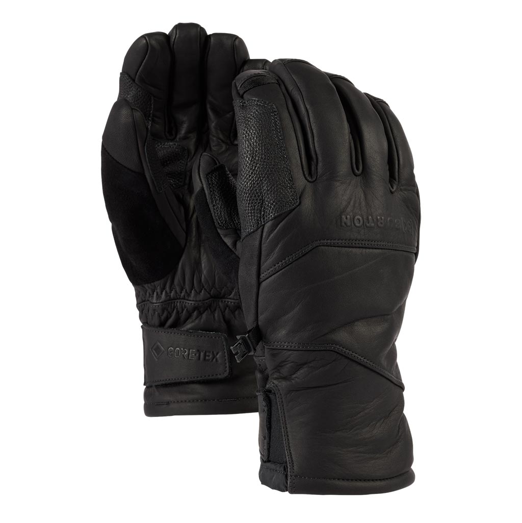 Burton 2025 AK Gore Leather Clutch Glove - True Black