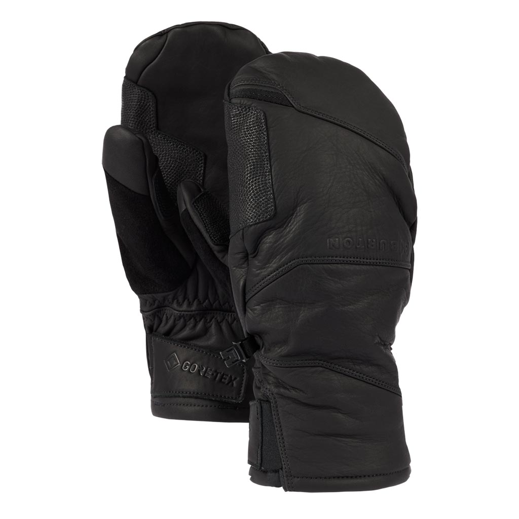 Burton 2025 AK Gore Leather Clutch Mitt - True Black