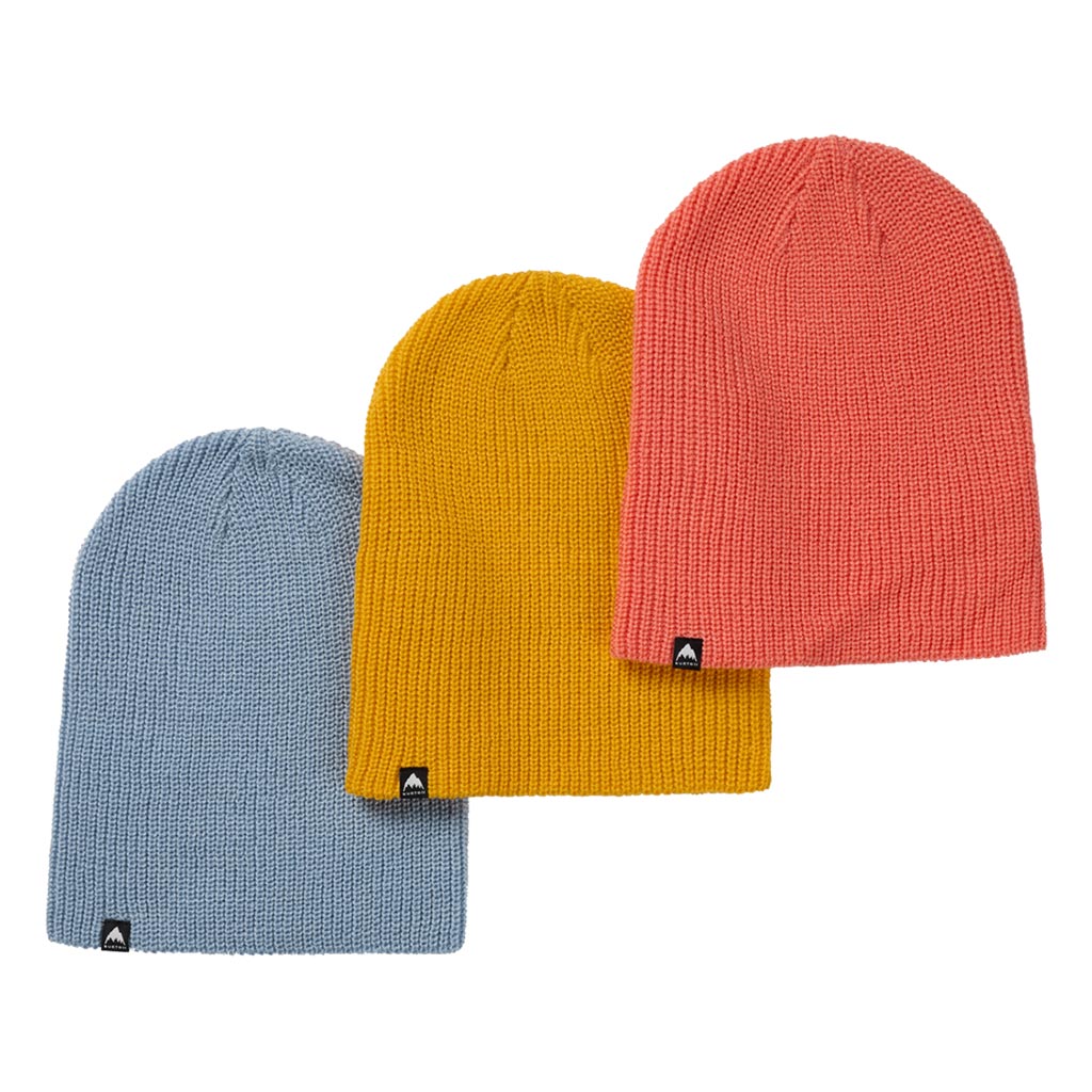 Burton Recycled DND Beanie 3 Pack - Golden Rod/Dusty Blue/Peach Echo