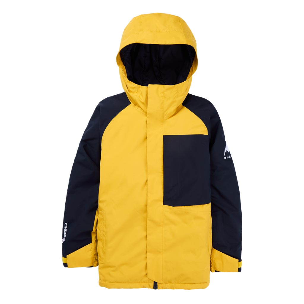 Burton 2025 Kids Gore-Tex Powline Jacket - Goldenrod/True Black