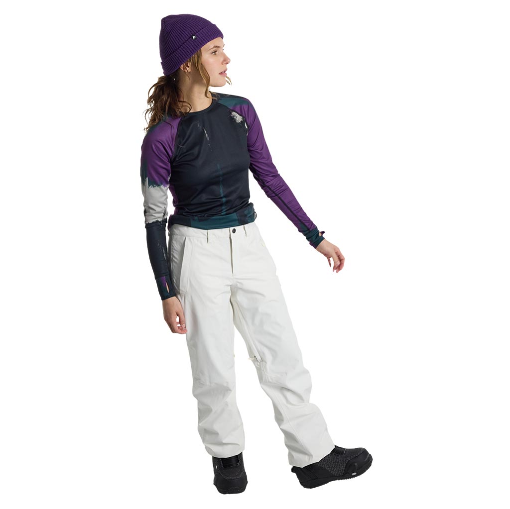 Burton 2025 Womens Melter Plus Pants - Stout White