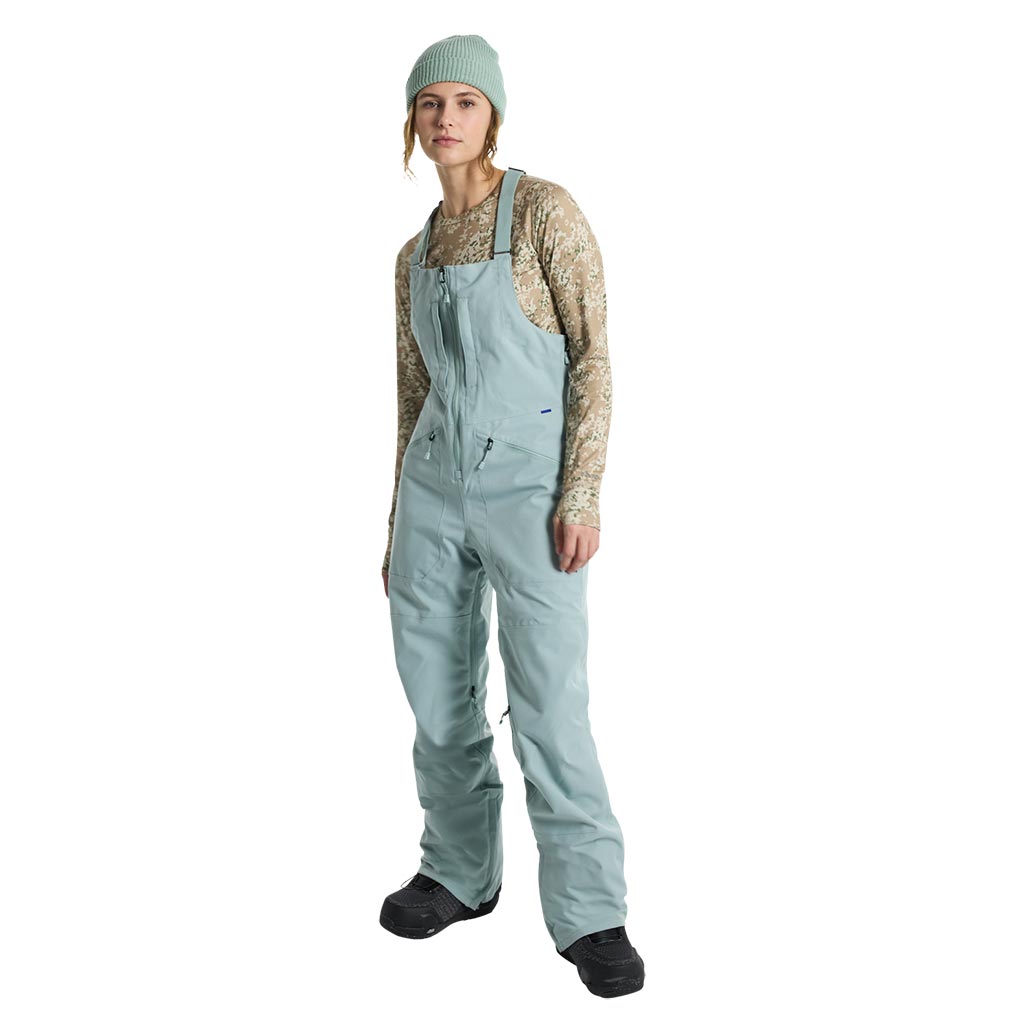 Burton 2025 Womens Reserve Bib - Petrol Green