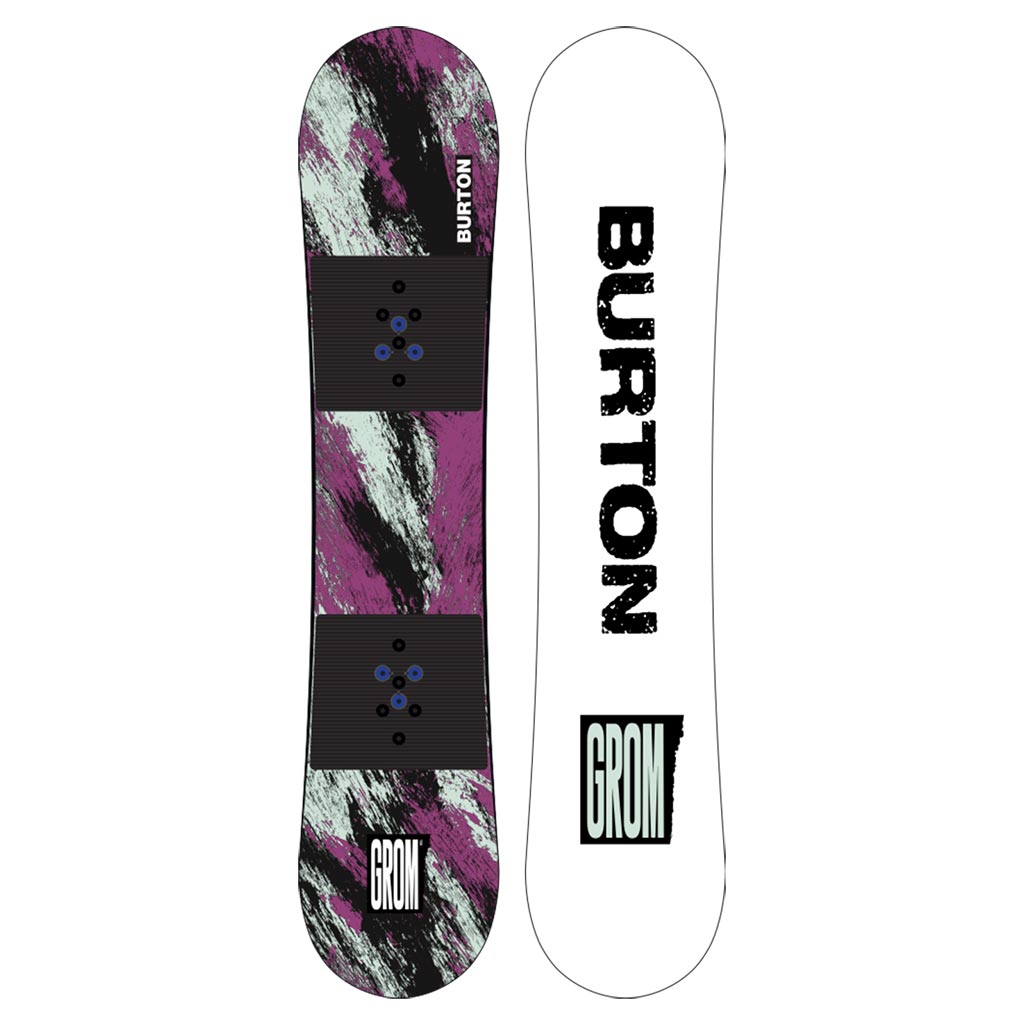 Burton 2025 Grom Snowboard - Purple/Teal