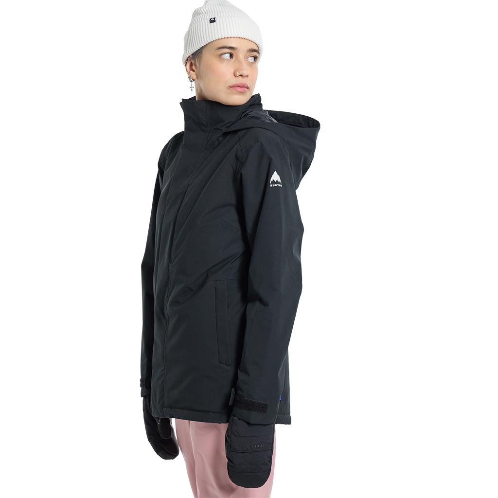 Burton 2025 Womens Jet Ridge Jacket - True Black