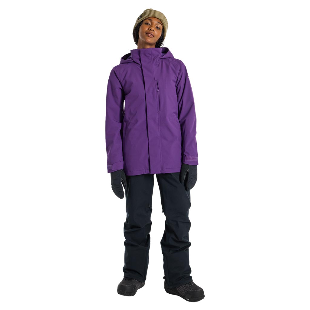 Burton 2025 Womens Jet Ridge Jacket - Imperial Purple