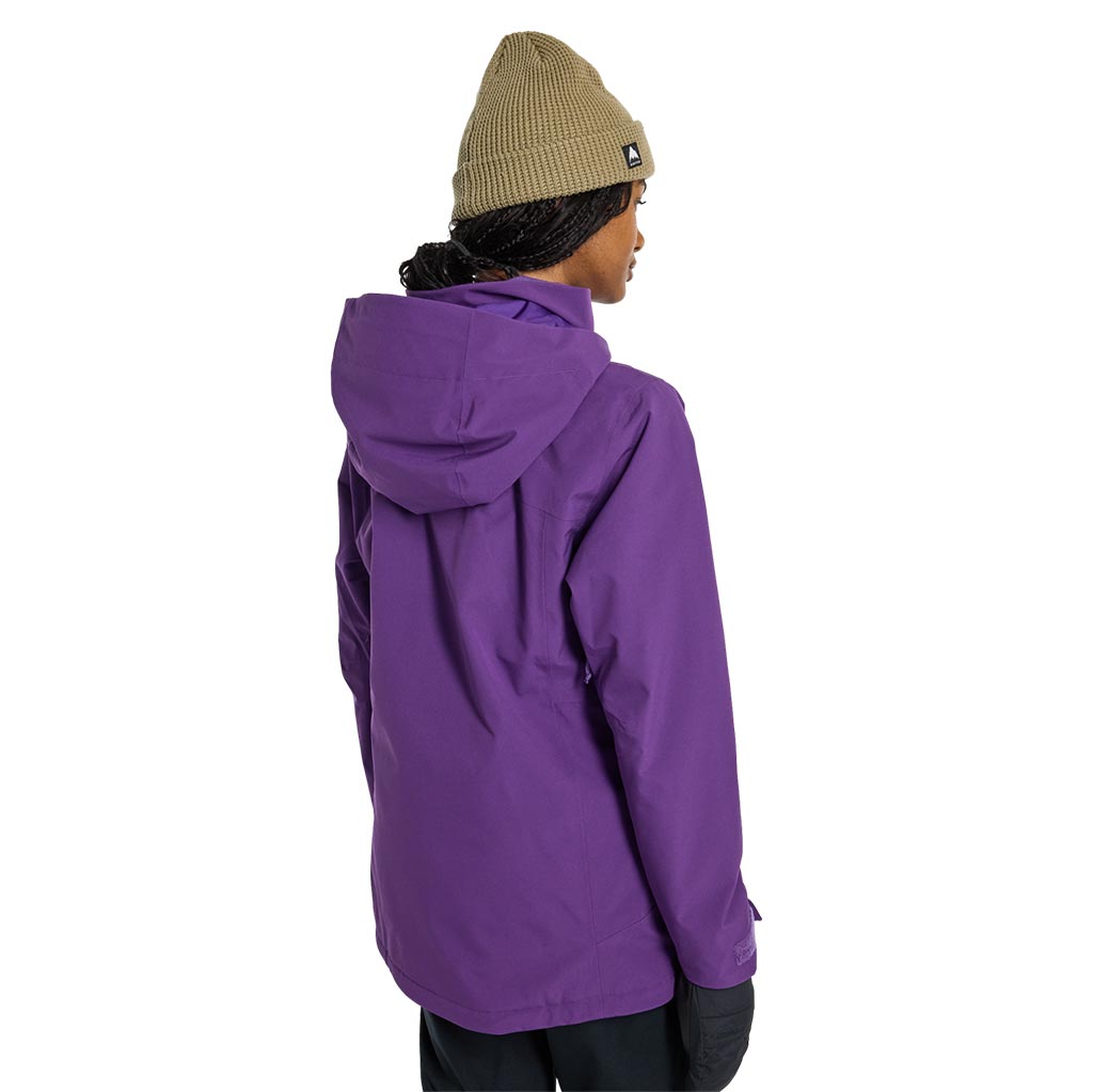 Burton 2025 Womens Jet Ridge Jacket - Imperial Purple