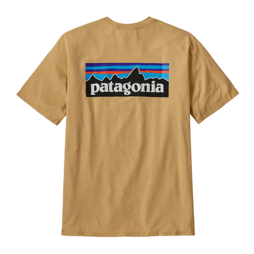 Patagonia P-6 Responsibili-Tee - Beeswax Tan