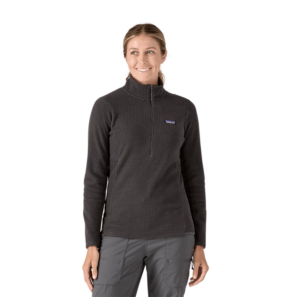 Patagonia Womens R1 Air Zip Neck - Black