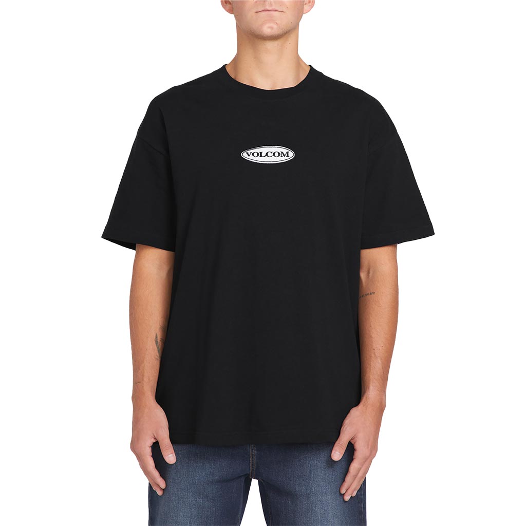 Volcom Heritage Logo LSE Tee - Black