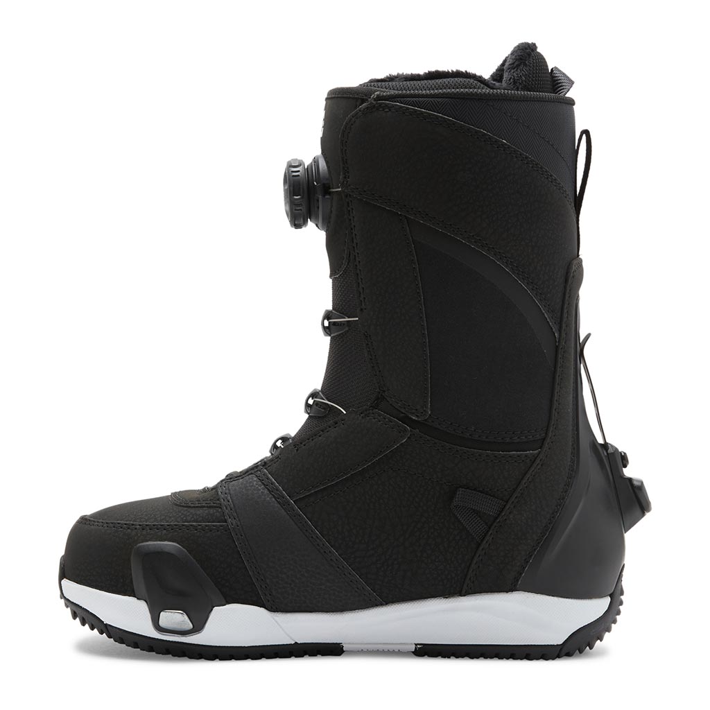 DC 2025 Womens Lotus Step On Boots - Black/White