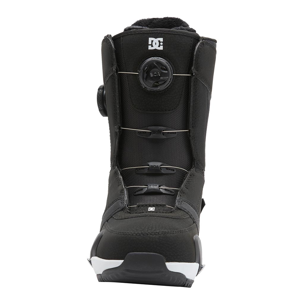 DC 2025 Womens Lotus Step On Boots - Black/White