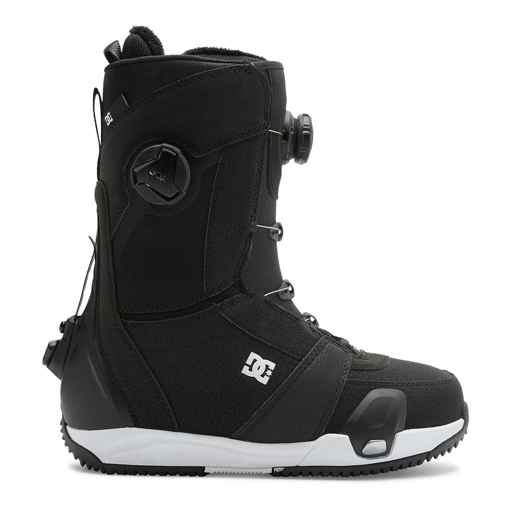 DC 2025 Womens Lotus Step On Boots - Black/White