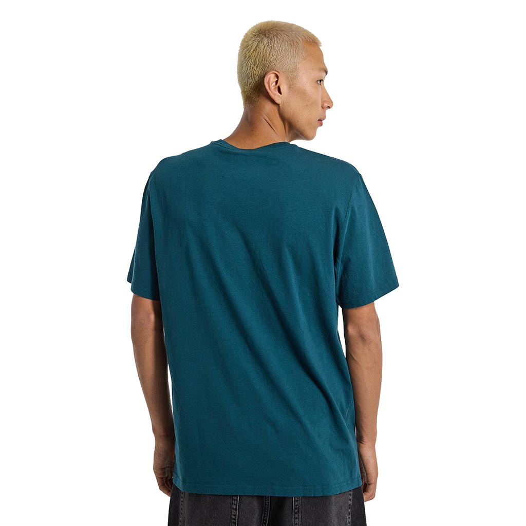 Burton Horizontal Mountain Tee - Deep Emerald