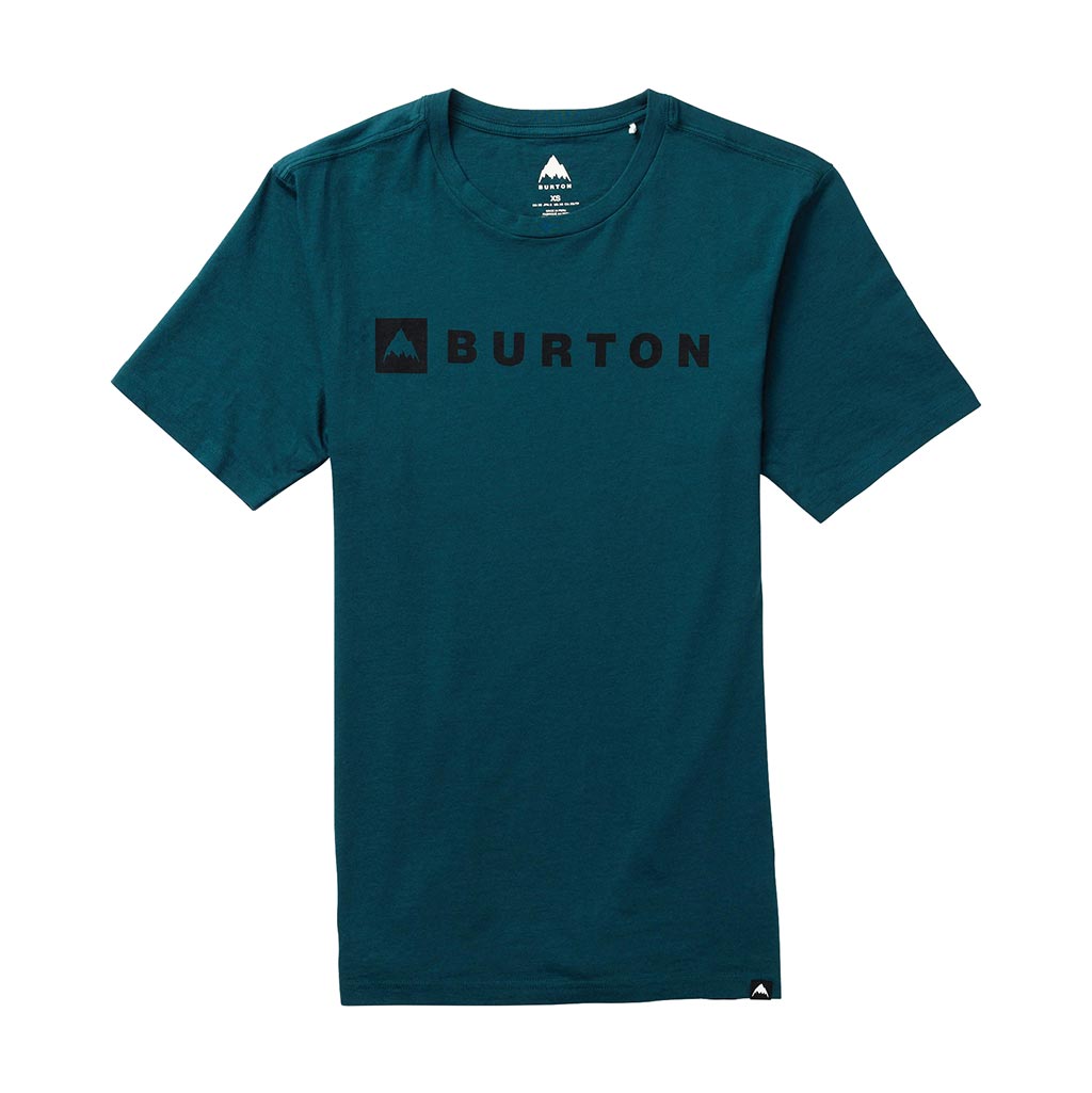 Burton Horizontal Mountain Tee - Deep Emerald