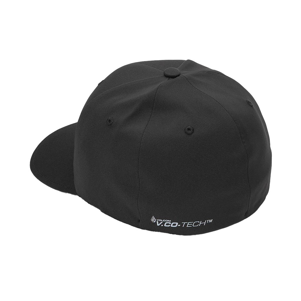 Volcom Stone Tech Flex Fit Cap Delta - Black