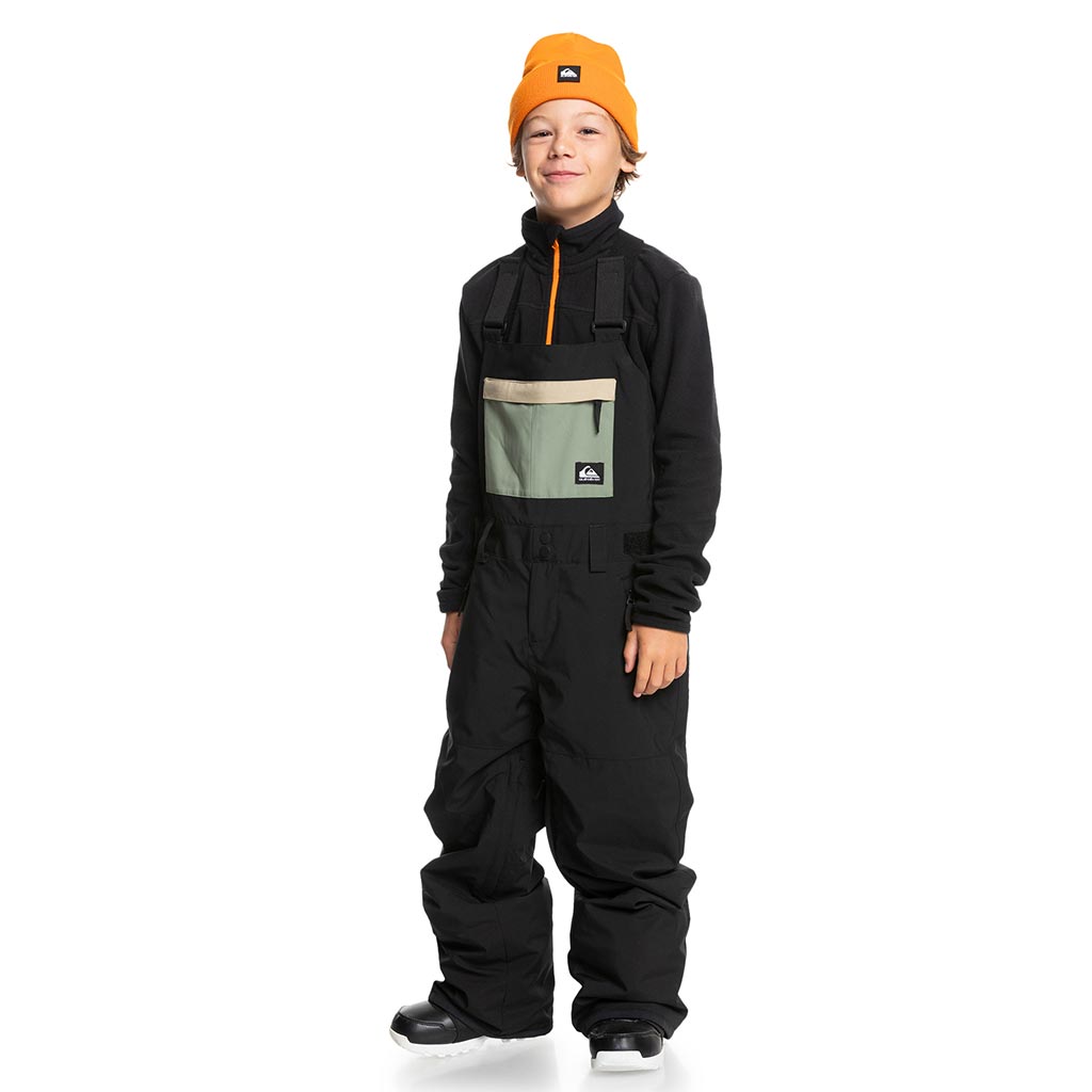 Quiksilver 2025 Mash Up Kids Bib pant - True Black