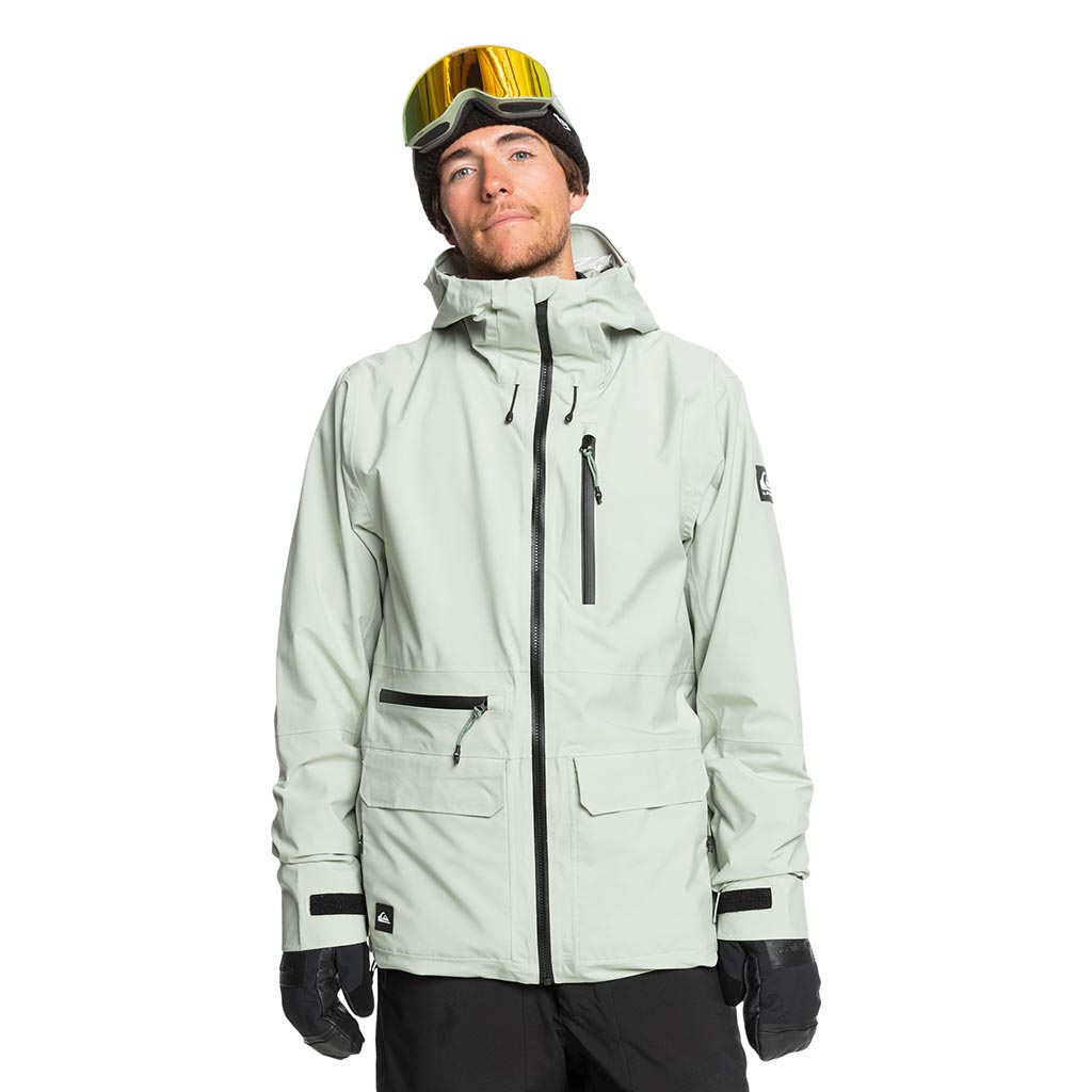 Quiksilver 2025 Quest Stretch 20K Jacket - Desert Sage