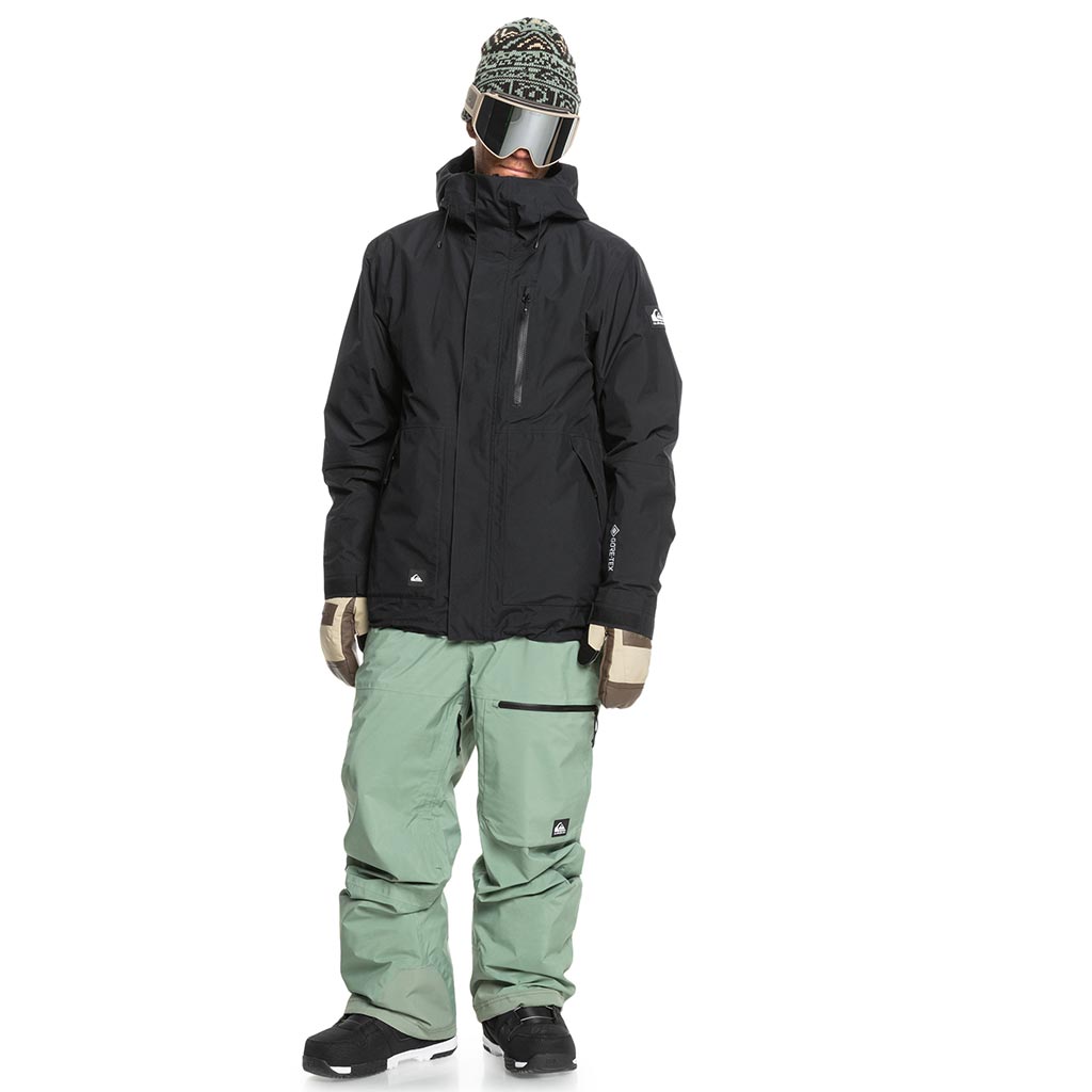 Quiksilver 2025 Mission Gore-Tex Jacket - True Black