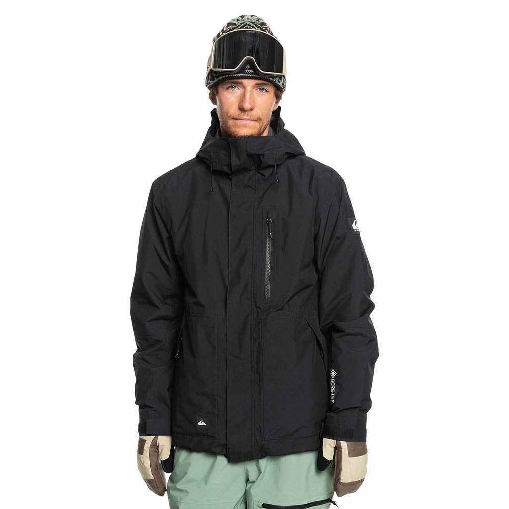 Quiksilver 2025 Mission Gore-Tex Jacket - True Black